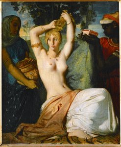 Esthers toilet ... af Théodore Chassériau