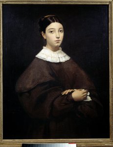 Portrait of Aline Chasseriaudani af Théodore Chassériau