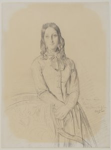 Portræt af Madame Ravaisson af Théodore Chassériau