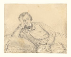 Portræt af Raymond de Magnoncourt af Théodore Chassériau