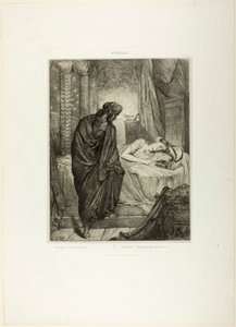 Yet She Must Die, tallerken elleve fra Othello af Théodore Chassériau