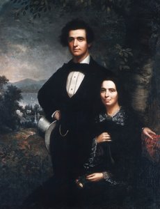 Mr. og Mrs. Daniel T. MacFarlan, 1858. af Theodore E. Pine