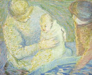 Barnet bader af Theodore Earl Butler