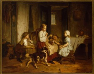 Lykkelig familie af Theodore Gerard