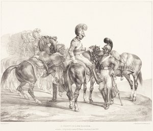 En gruppe livreddere af Theodore Gericault