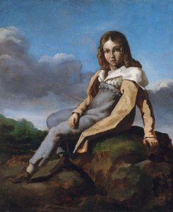 Alfred Dedreux (1810-1860) som barn af Theodore Gericault