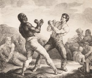 Boksere, 1818. af Theodore Gericault