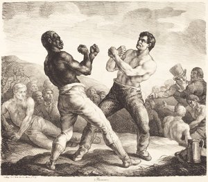 Boxeurs (The Boxers) af Theodore Gericault