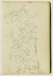 Kavalerislag af Theodore Gericault