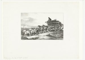Kulvognen af Theodore Gericault