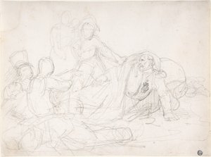 Faldne soldater af Theodore Gericault