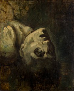 Hovedet af en druknet mand af Theodore Gericault
