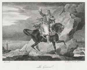 Le Giaour (The Giaour) af Theodore Gericault