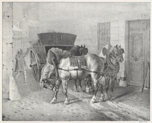 Les Boueux (Gadefejerne) af Theodore Gericault