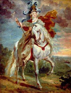 Marie de Medici ved Pont-de-Ce af Theodore Gericault