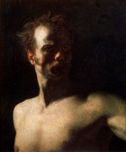 Nøgenstudie, c1810-c1811 af Theodore Gericault