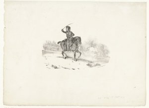 Artilleriofficer af Theodore Gericault