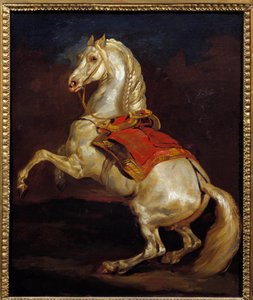 Tamerlan hest. Maleri af Theodore Gericault (1791-1824) af Theodore Gericault