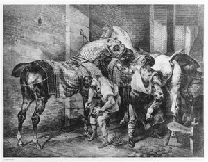 Den engelske hovslagersvend af Theodore Gericault