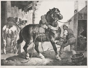Den franske smed af Theodore Gericault