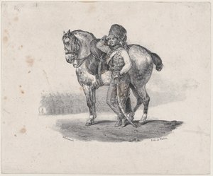 Husarernes trompet af Theodore Gericault