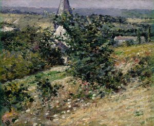 Gamle kirke i Giverny, 1891.
