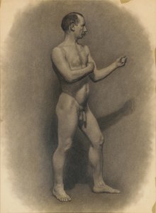 Studie af den mandlige figur, 1875