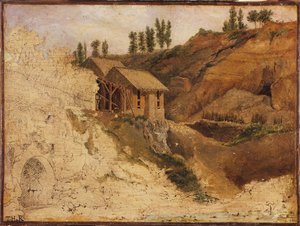 Et stenbrud af Theodore Rousseau