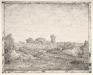 Plantesletten i Biau af Theodore Rousseau