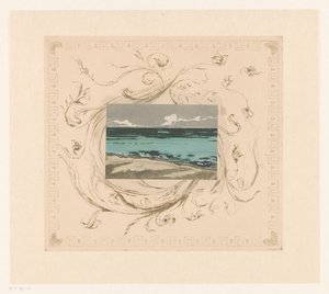 Udsigt over havet ved Bognor Regis Havet ved Bognor af Theodore Roussel