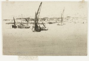 Railway Bridge, Chelsea af Theodore Roussel
