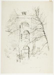 Vinter, et hus i Green Park af Theodore Roussel