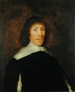 Portræt af Ellis Woodrofe fra Helperley, Derbyshire (olie på lærred) af Theodore Russel