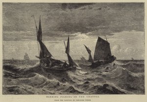 Sildefiskeri i Kanalen af Theodore Weber