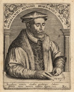 Adriaen de Jonghe, hollandsk læge. af Theodore de Bry