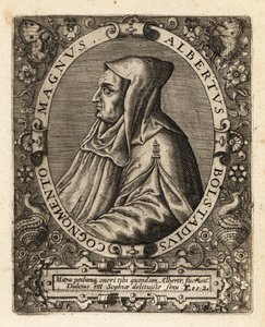 Albertus Magnus, tysk katolsk biskop. af Theodore de Bry