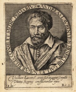 Andre du Laurens, fransk læge af Theodore de Bry