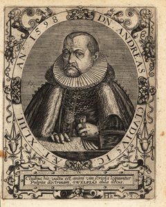 Andreas Cluten, tysk jurist af Theodore de Bry