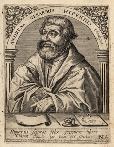 Andreas Gerhard Hyperius af Theodore de Bry