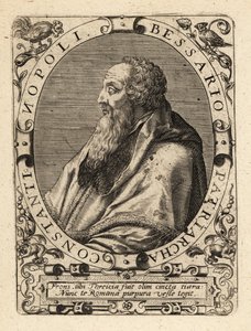 Basilios Bessarion, patriark af Konstantinopel. af Theodore de Bry
