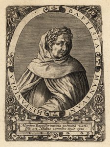 Battista the Mantuan af Theodore de Bry
