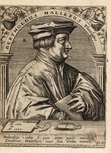 Berchtold Haller af Theodore de Bry