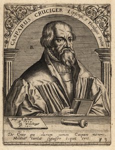 Caspar Creuziger af Theodore de Bry