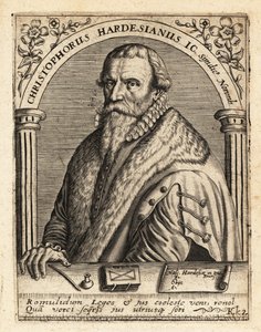 Christoph Herdesianus, tysk advokat af Theodore de Bry