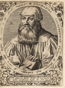 Conrad Lycosthenes af Theodore de Bry