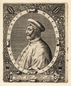 Girolamo Fracastoro, italiensk læge af Theodore de Bry
