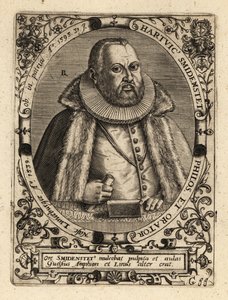 Hartwig Schmidenstedt, tysk retoriker. af Theodore de Bry