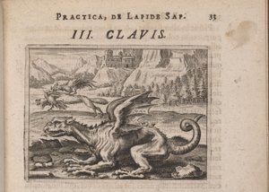 Illustration til Tripus Avrevs, det vil sige tre afhandlinger af udvalgte kemikere.., 1618 af Theodore de Bry