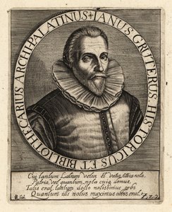 Jan Gruter, flamskfødt filolog af Theodore de Bry