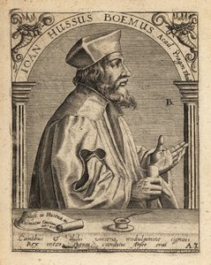 John Hus af Theodore de Bry